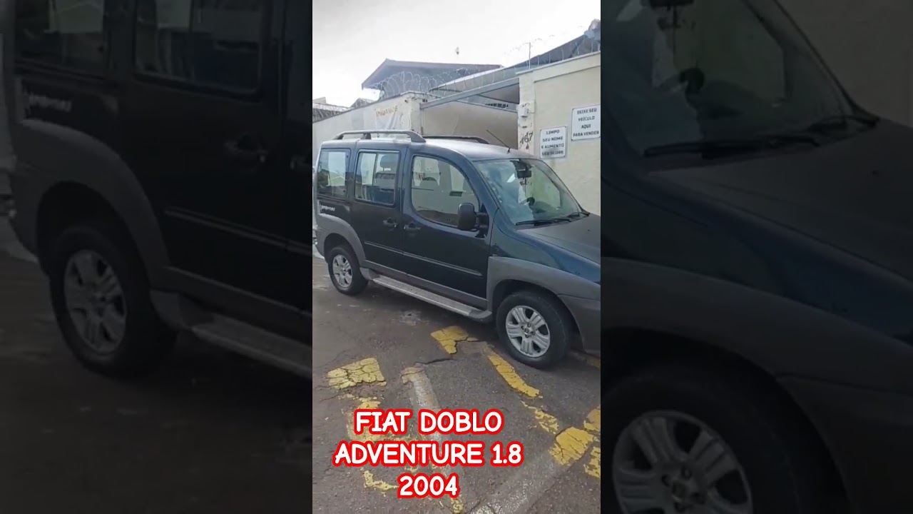 Vendo Fiat doblo adventure 1.8 completo 2004 7 lugares