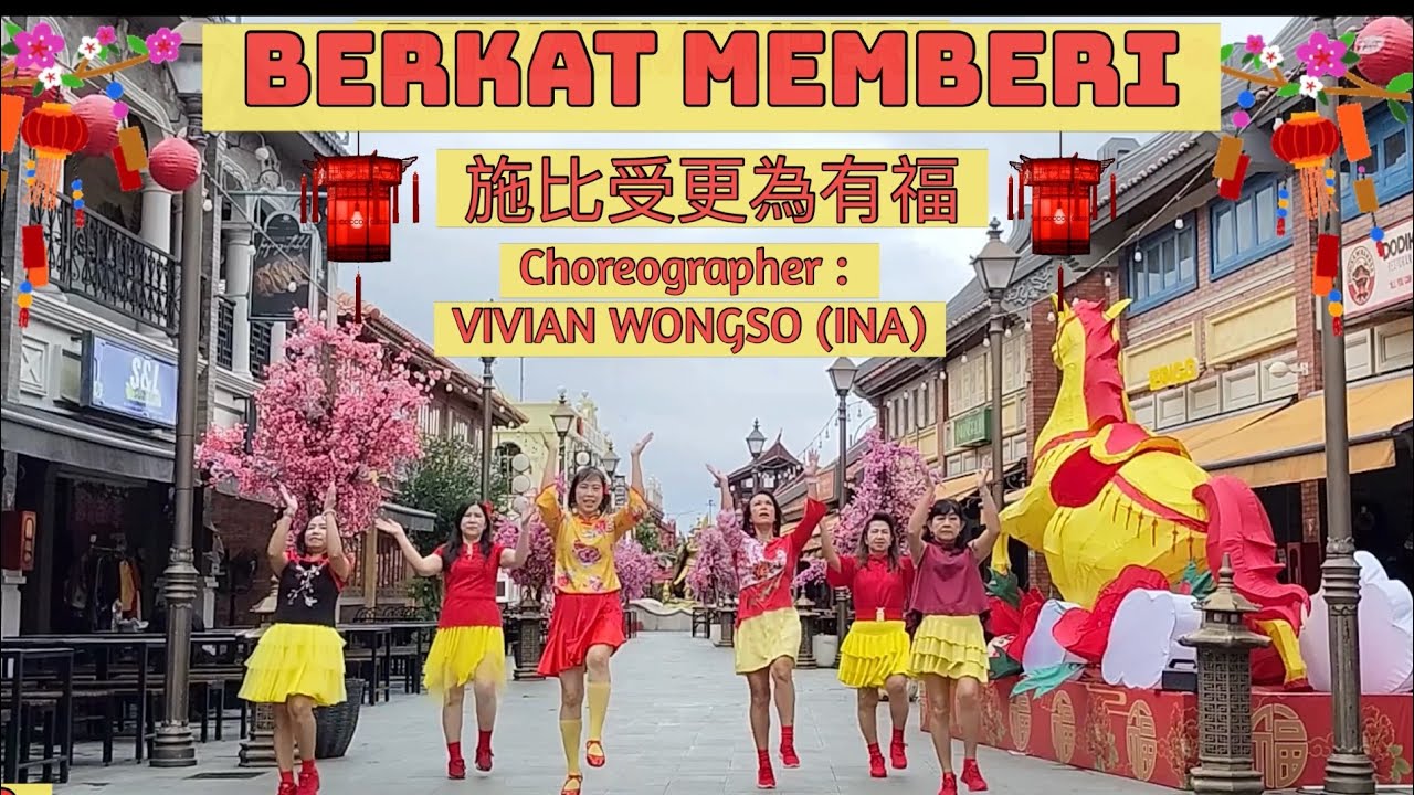 BERKAT MEMBERI 施比受更為有福 (CNY 2026) - LINEDANCE 