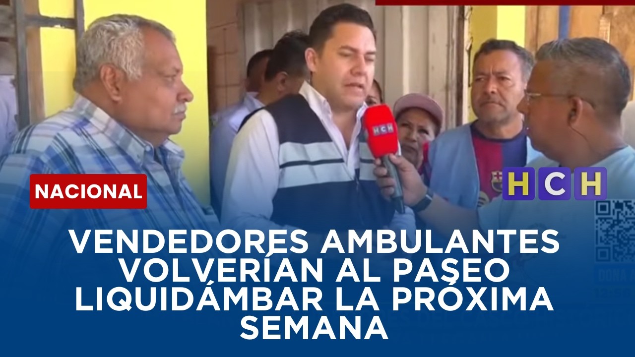 Vendedores ambulantes volverían al Paseo Liquidámbar la próxima semana