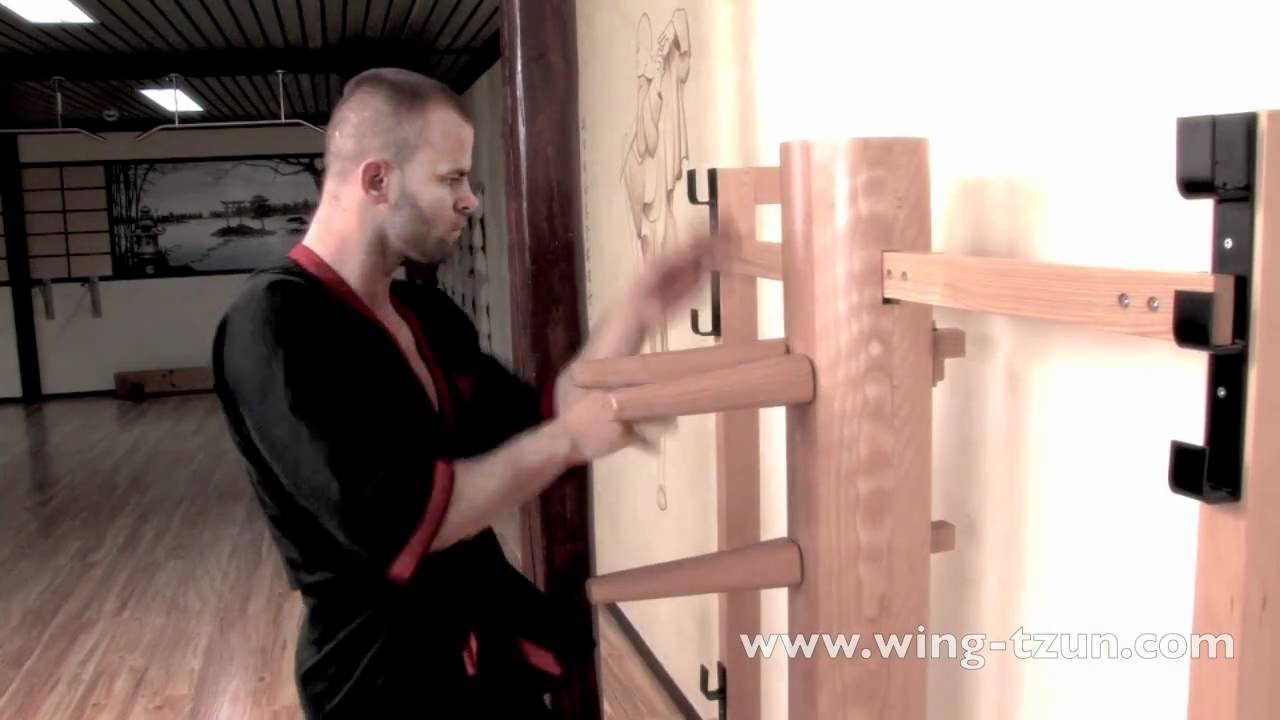 MWTA Sifu Marcin: Wooden Dummy, 4. Form Holzpuppe