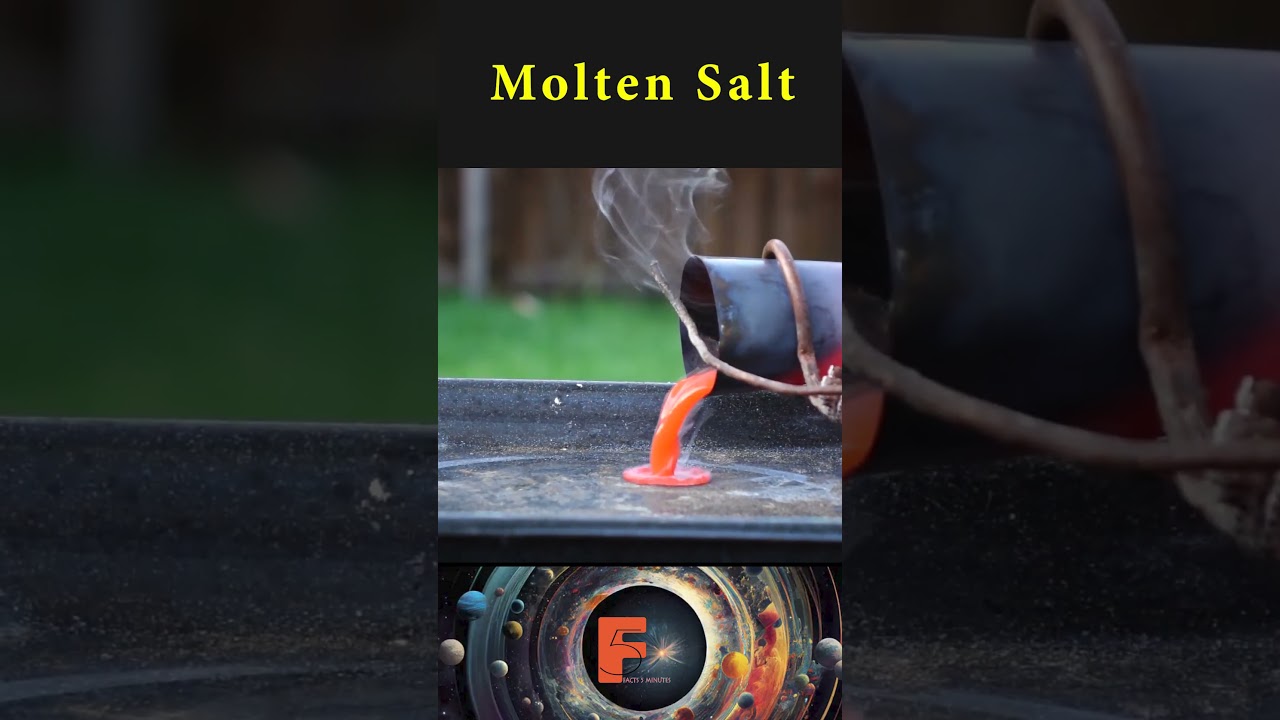 Molten Salt #science #funfacts #knowledge #physics