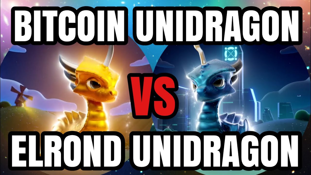 POLKAMON BITCOIN UNIDRAGON vs ELROND UNIDRAGON! WHO WILL WIN?