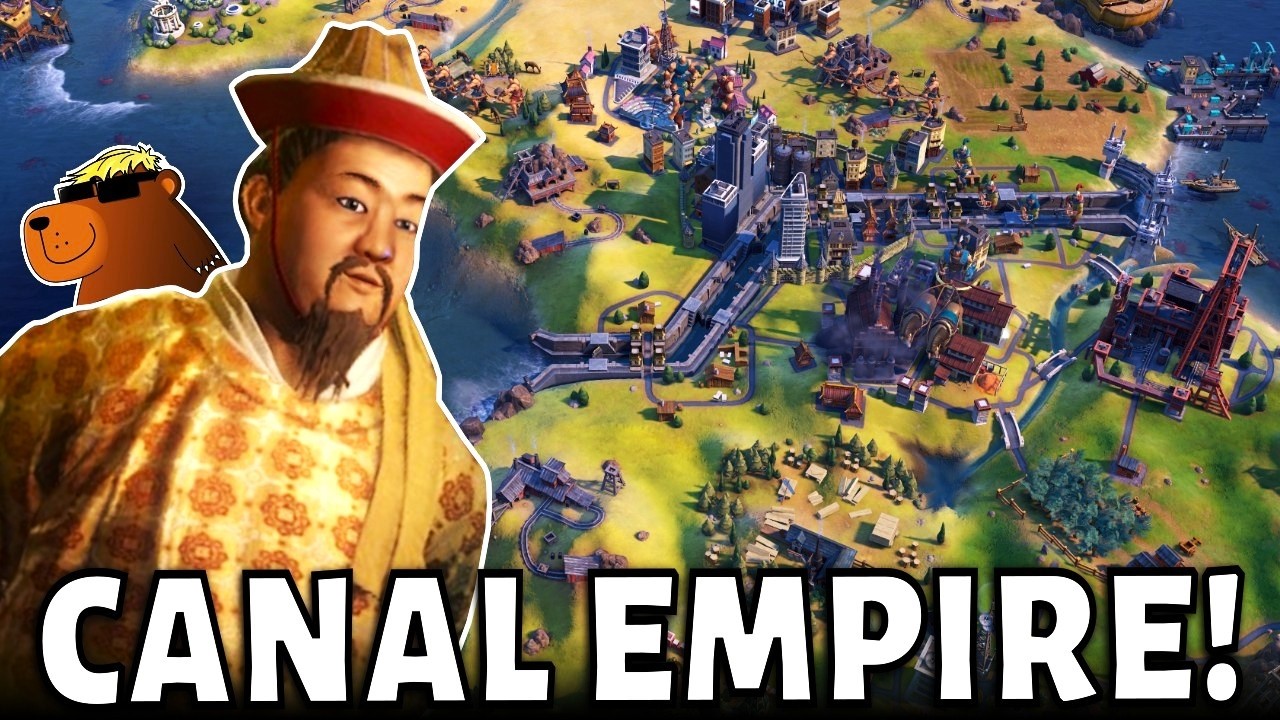 So Many Canals, This Empire Was PERFECTION – Must Play Mod!!! (Deity Great Chu Civ 6)