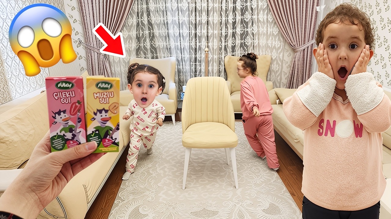 BAHAR VE BANU ALYA İLE SANDALYE KAPMA YARIŞI !!
