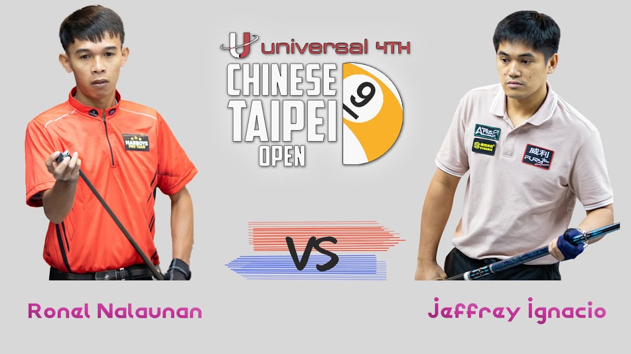 Ronel Nalaunanvs (PHI) vs Jeffrey Ignacio (PHI)｜2026 Universal Chinese Taipei Open 第四屆中華台北公開賽