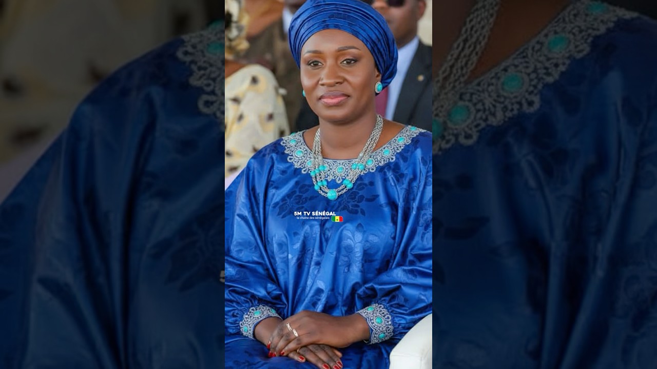 Ohh magnifique😍Premi&egrave;re Dame Marie Khone Faye 🇸🇳