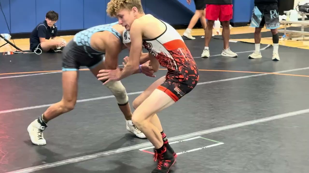 Cody Clarke Roundtree Wrestling vs Owen Fogel St Louis 120lbs 2025 Grappler Fall Classic Semifinals