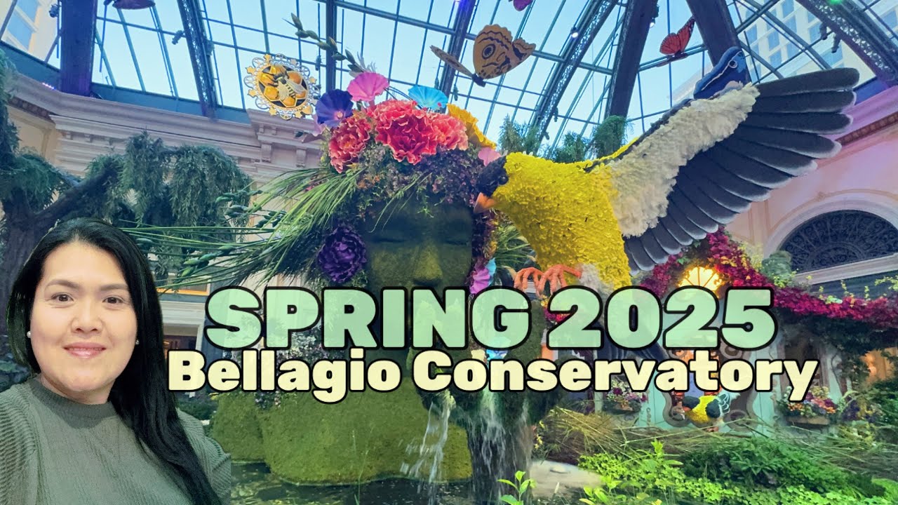 Bellagio Conservatory Spring 2025| Bellagio Garden Full Walkthrough