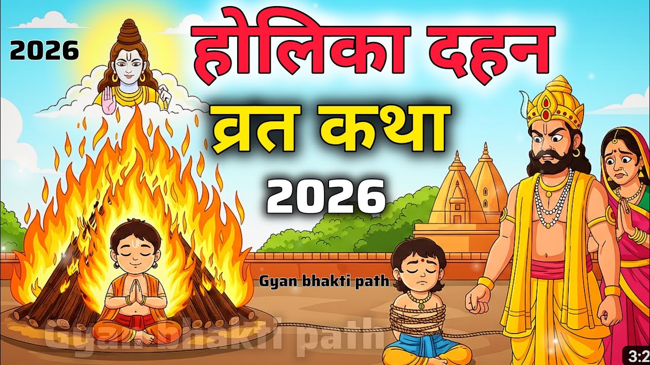 होलीका दहन व्रत कथा | पौराणिक कथा जो बदल देगी आपका जीवन | Holika Dahan Vrat Katha in Hindi