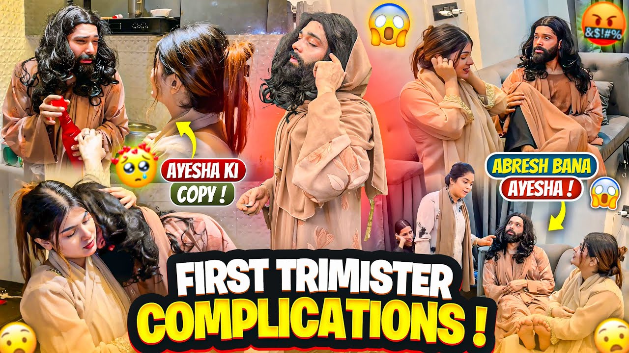 First Trimister Complications 😭| Abresh Bana Ayesha 😂| Ayesha Ki Copy | Fokats | Abresh & Zeeshan