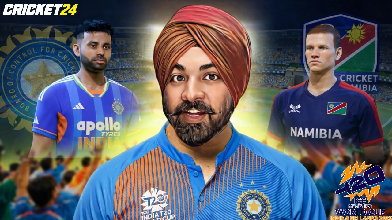 🔴 Cricket 24 Live | India vs Namibia Live | T20 World Cup Live Match | IND vs NAM