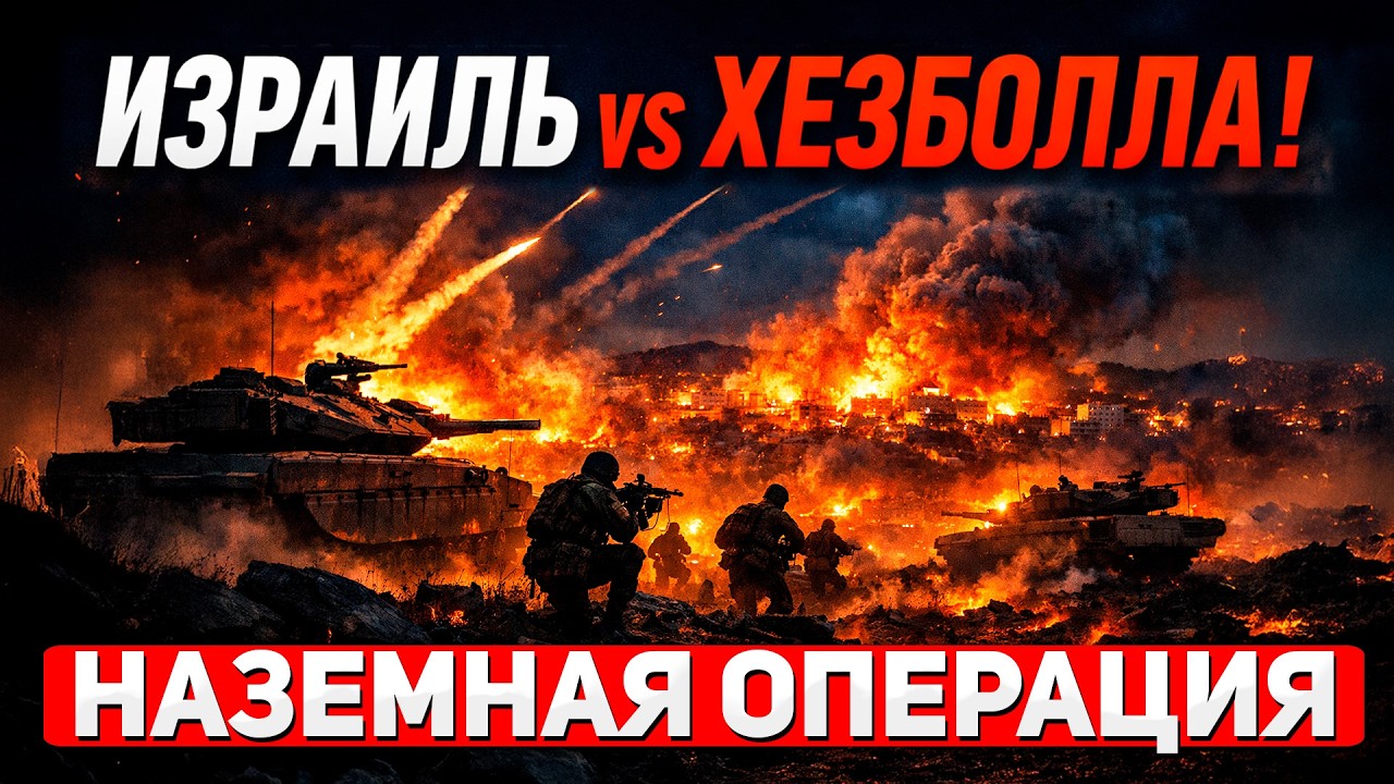 Северный фронт: Израиль начал наземную операцию в Ливане
