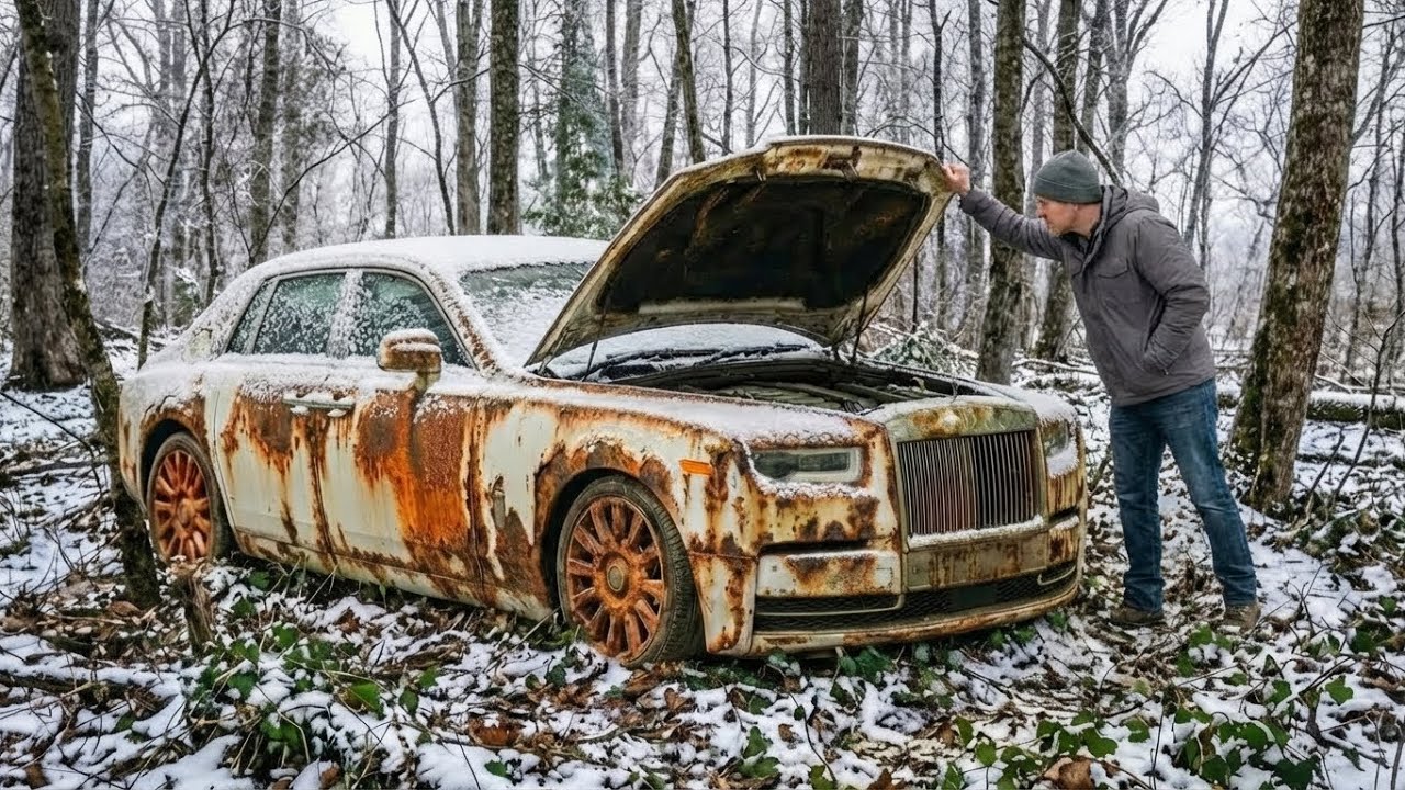 ASMR car restoration full restoration - Rolls-Royce Phantom Full Rebuild from Abandoned Condition