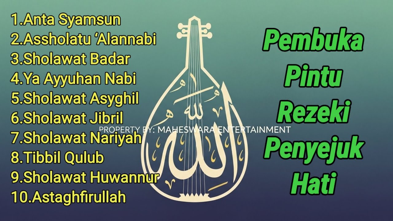 SHOLAWAT JIBRIL PEMBUKA REZEKI | ISTIGHFAR & SHOLAWAT NABI MERDU 2026