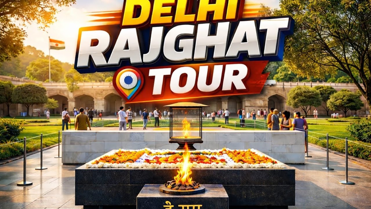 Delhi Rajghat Tour | Mahatma Gandhi Samadhi | Must Visit Place 