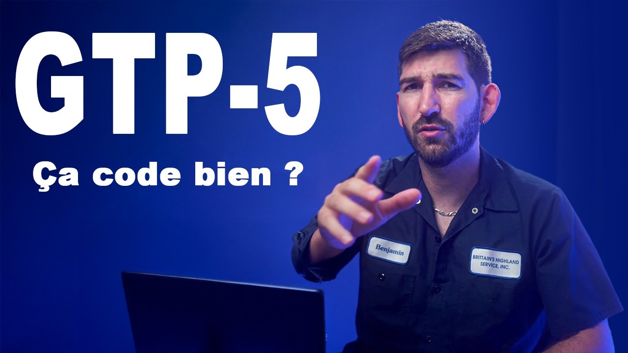 Je teste GPT-5 soi-disant fort en frontend...