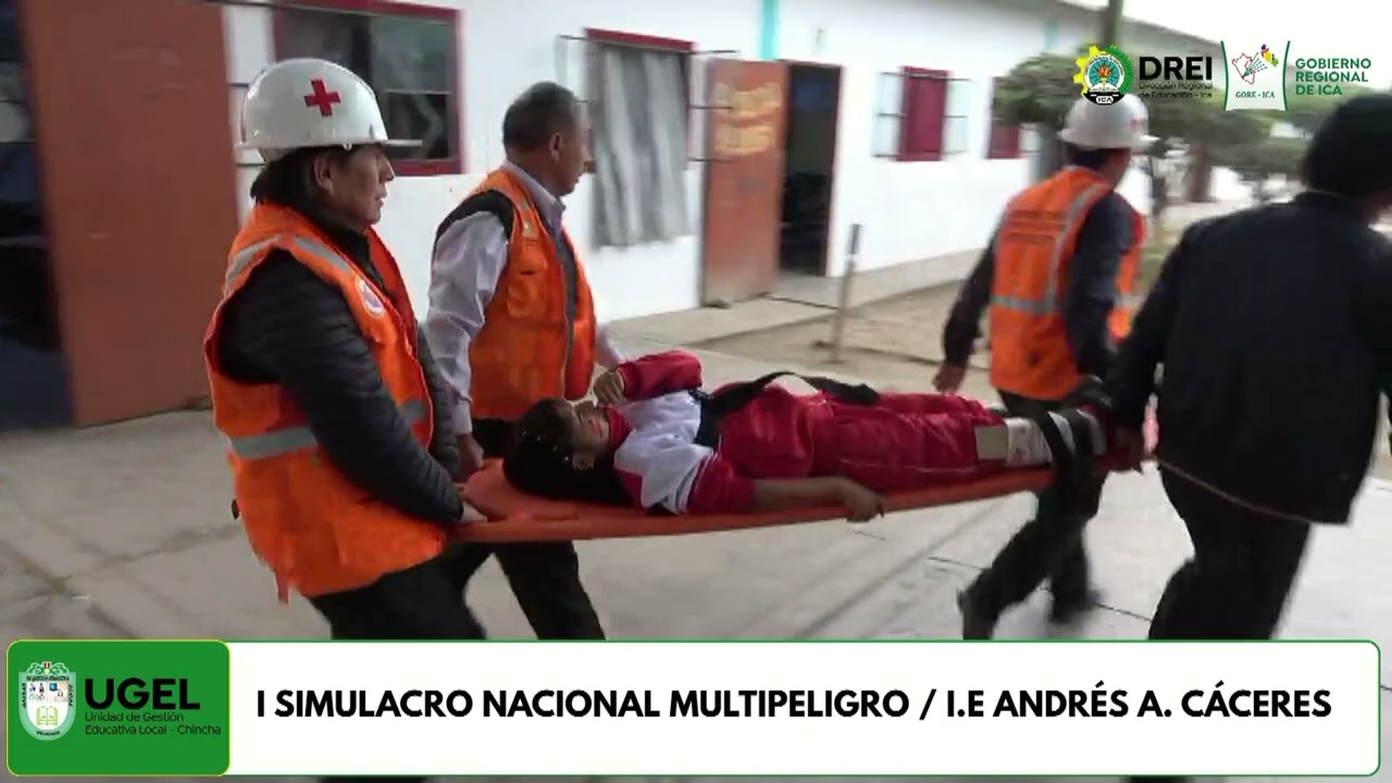I Simulacro Nacional Multipelgro 2025