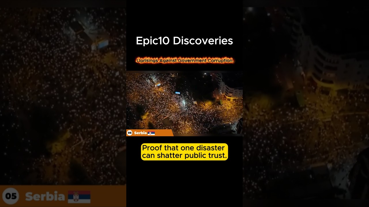 Serbia: The Train Station Collapse | Corruption, Negligence & Outrage 💥🚉