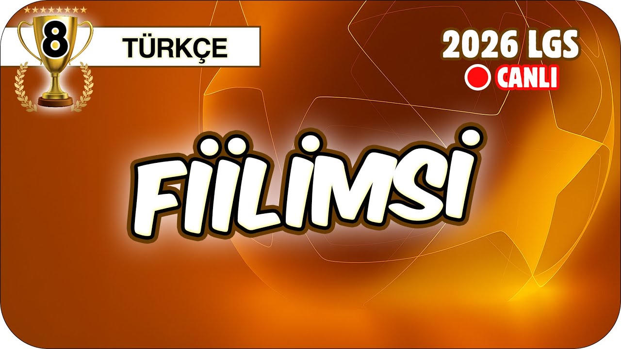 Fiilimsi 📙 8TURK1 #2026LGS