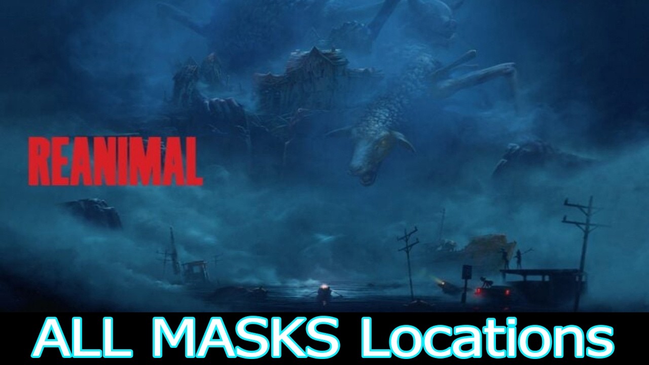 REANIMAL - All Masks Locations (All 5 Creatures And Hidden Statues)