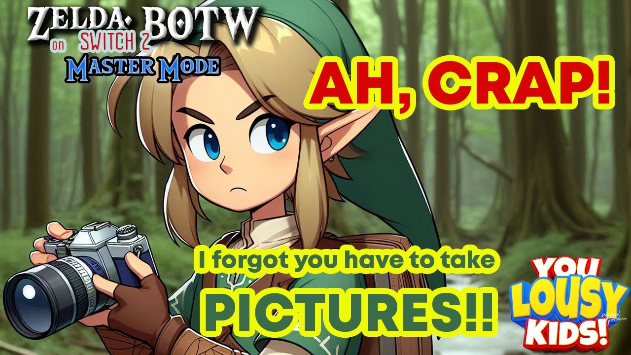 Zelda BOTW Master Mode ep 85 - More photohunting (same thumbnail!)