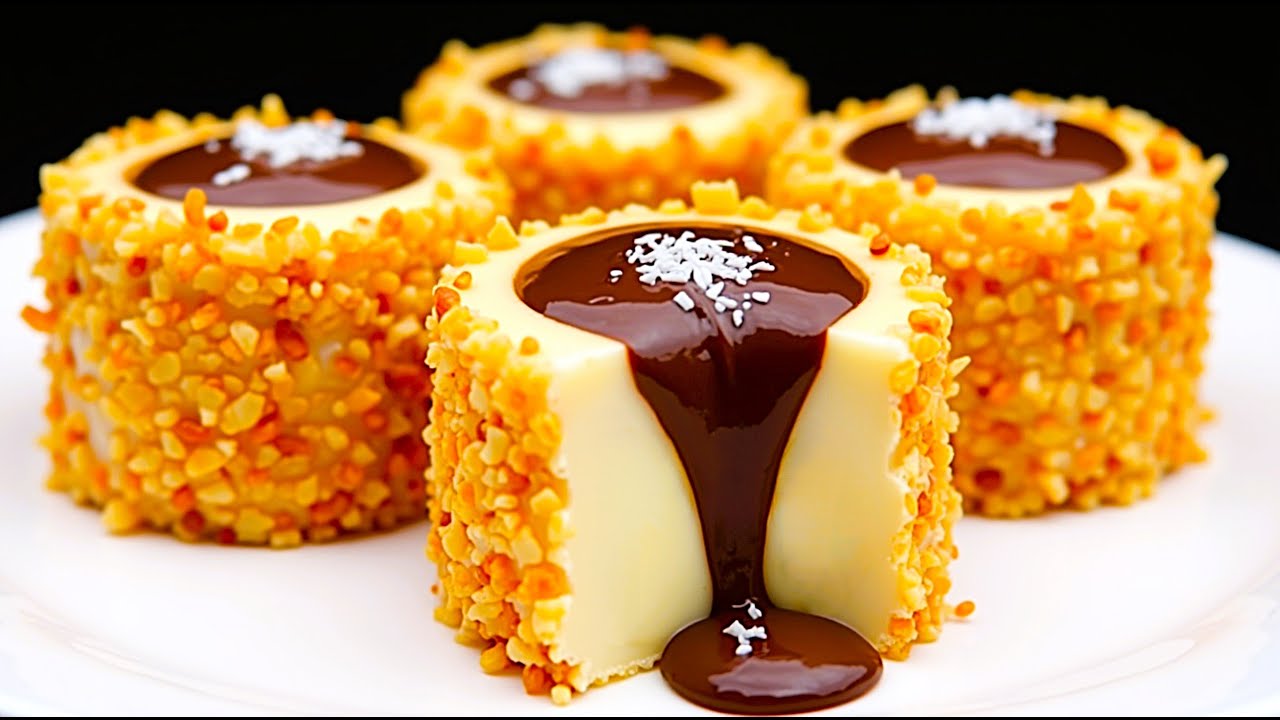 Nur Milch und Kondensmilch! Das leckerste Dessert in 5 Minuten, ohne Backofen, Mehl und Gelatine!