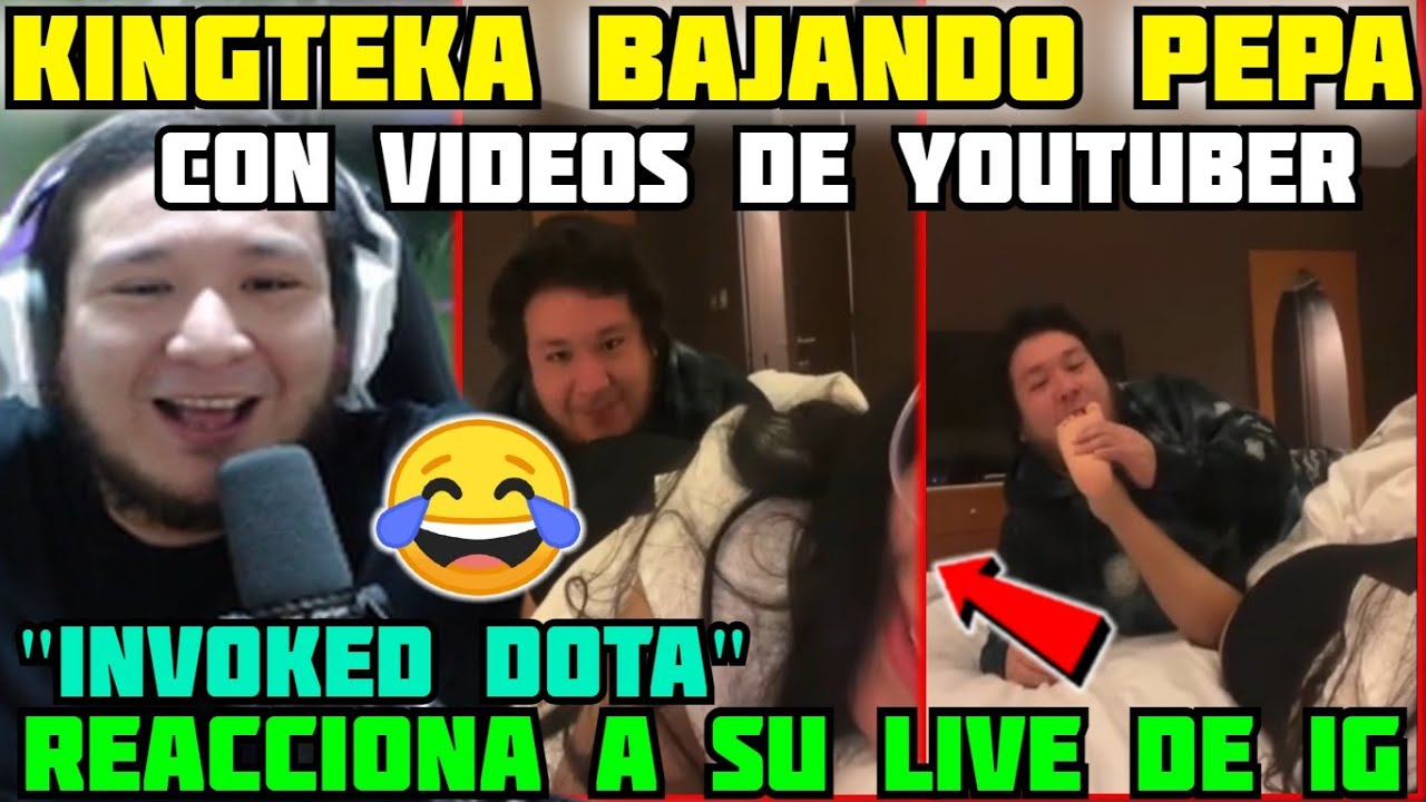 😂KINGTEKA BAJA SU PEPA CON VIDEOS DE YOUTUBER 