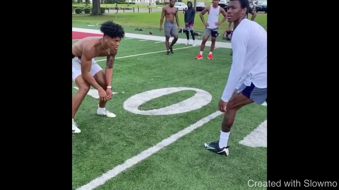 DEVONTA SMITH Route Running