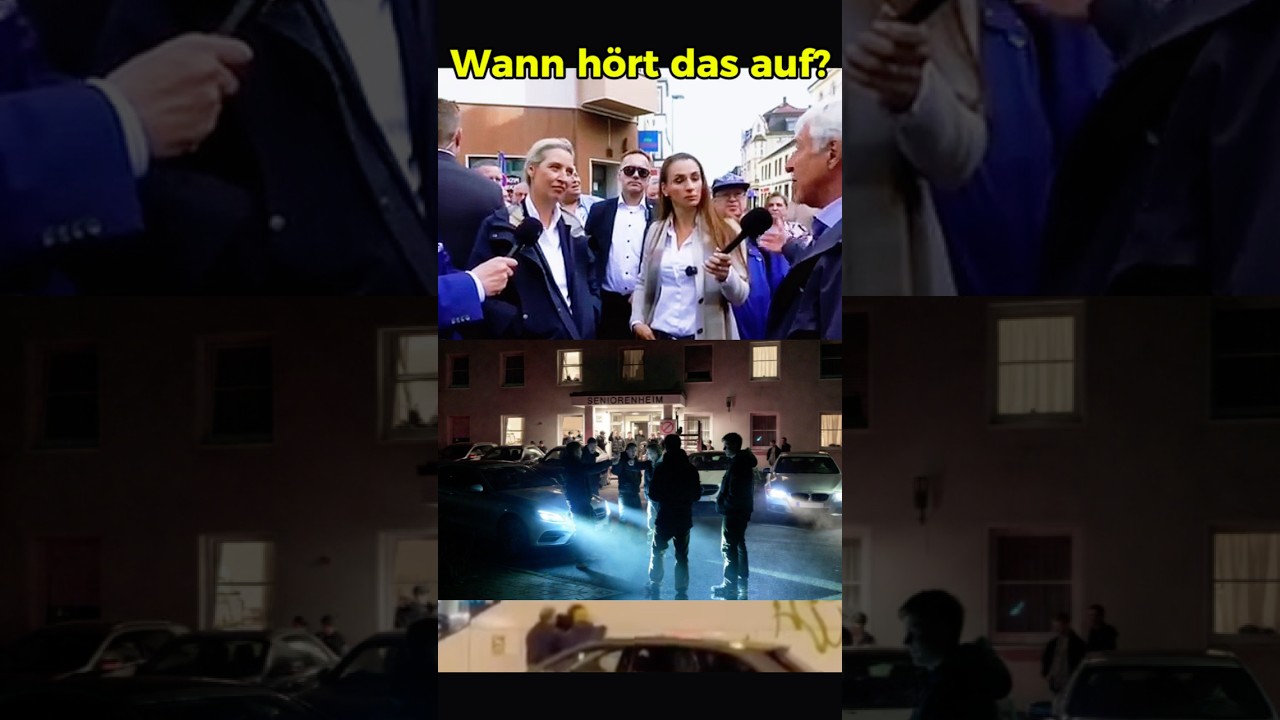 Nachts am Seniorenheim: Weidel schildert Zustände, die keiner hören will