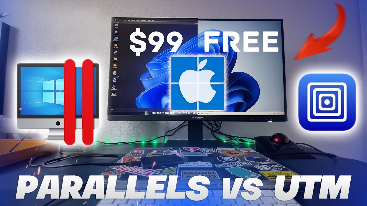 Windows 11 Parallels Desktop 18 против UTM 4 на Mac - тест скорости, плюсы и минусы, игры