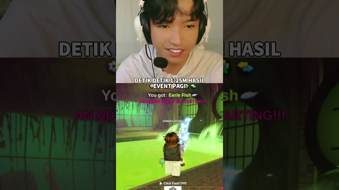 1/25M MODAL FAIRY HUNTER GELO #roblox#fishit #gaming #reaction #mobilelegends