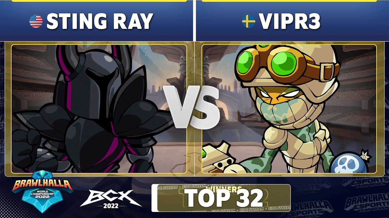 STING RAY vs. VipR3 - Top 32 - Brawlhalla World Championship 2022
