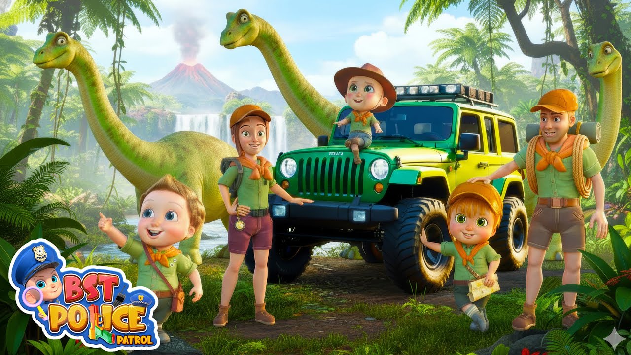 The Wild Jungle Adventure | Police Stories | Adventure Cartoon for Kids | Billion Suprise Toys