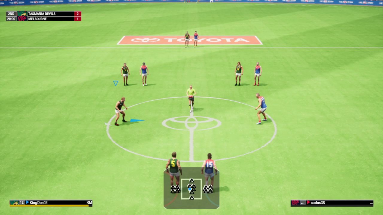 AFL Evolution 2 Online Battle DOS vs CADOS38 (Caden Macdonald)