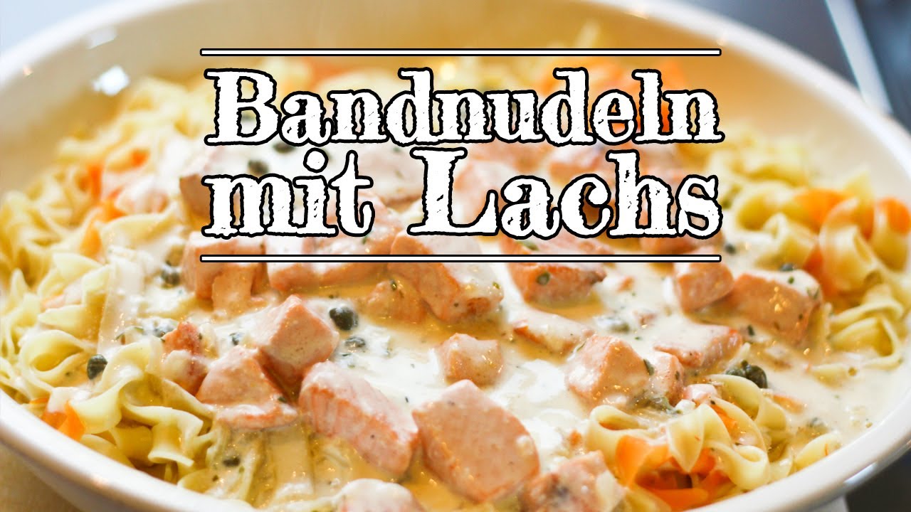 Rezept - Bandnudeln mit Lachs (Red Kitchen - Folge 157)