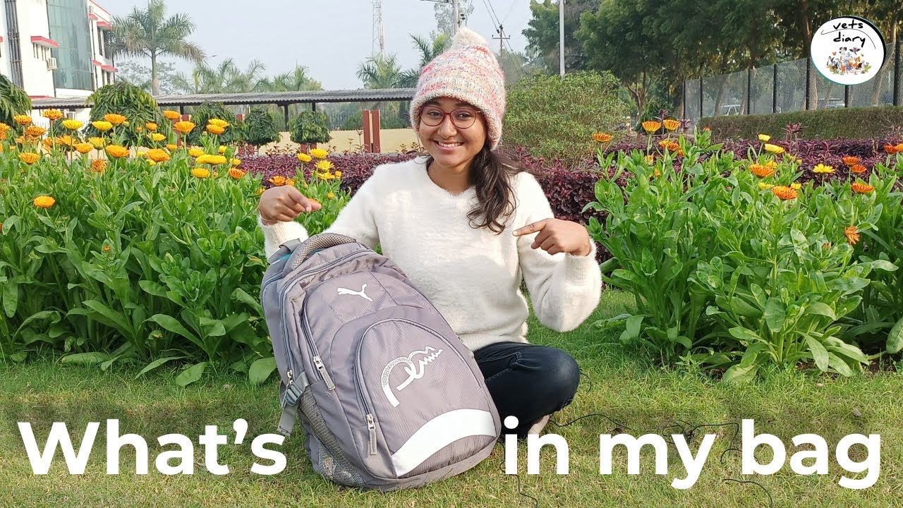 What's in my bag || Veterinary Student Vlog || Vets diary