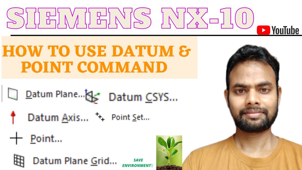 How to Use Datum and Plane command in Siemens NX-10 | Datum/Plane command complete Use in Siemens NX