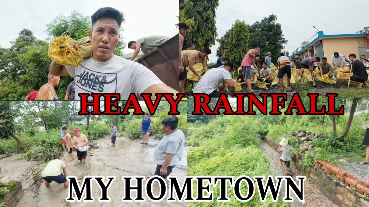 Heavy rainfall has caused waterlogging at our Tibetan settlement in Purwala.#tibetanvlogger