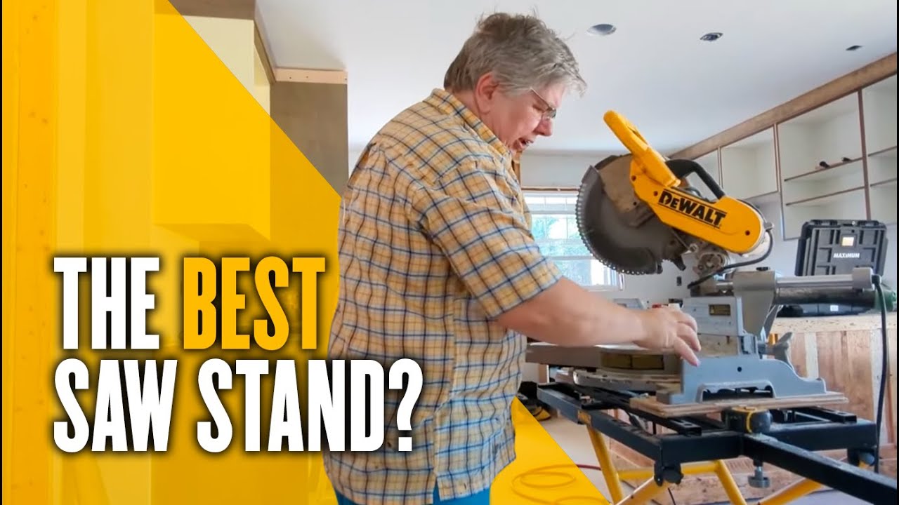 The Ultimate Miter Saw Stand? DeWalt DWX726 Rolling Stand Review