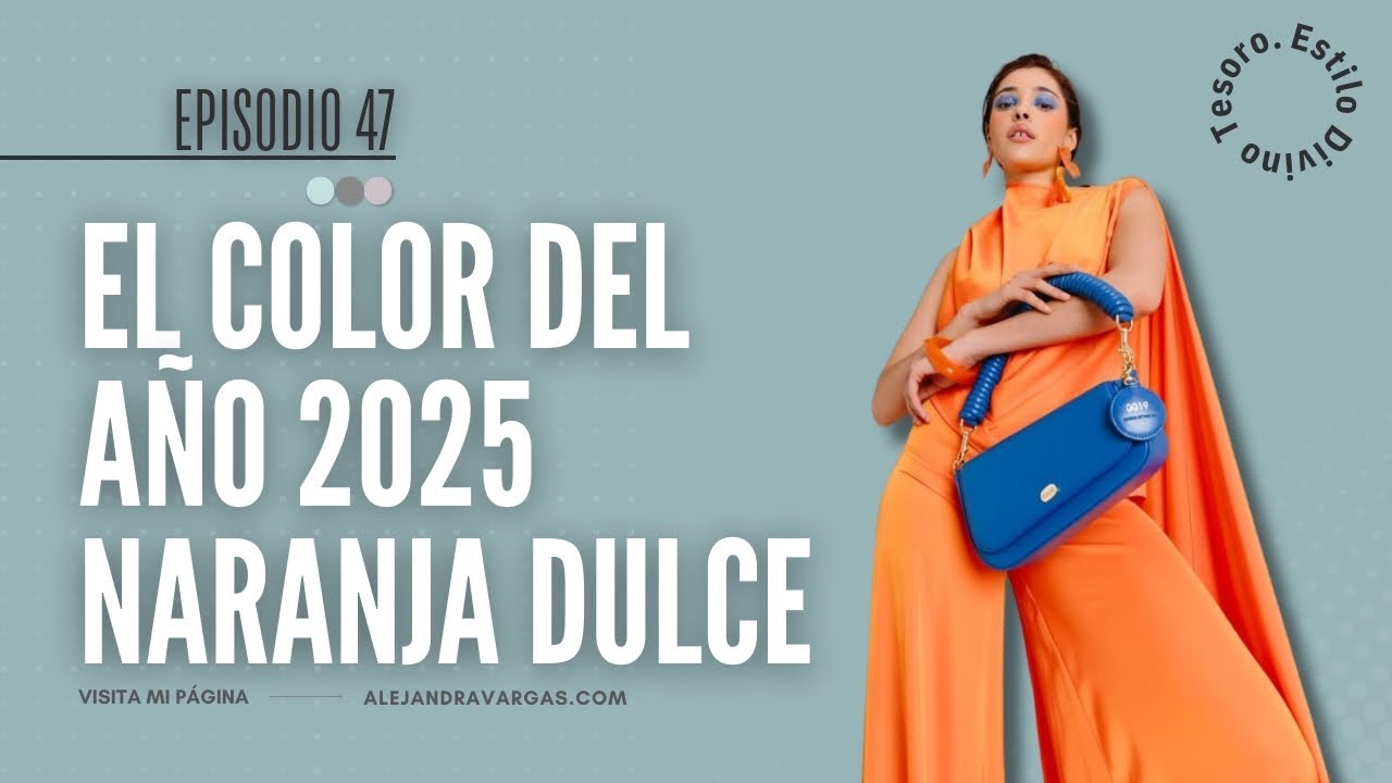 El Color del Año 2025 Naranja Dulce