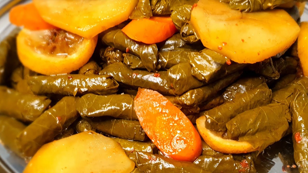 اطيب خلطة يالنجي/محشي ورق عنب بالخضار/ اذا جربتوها مارح تغيروها/