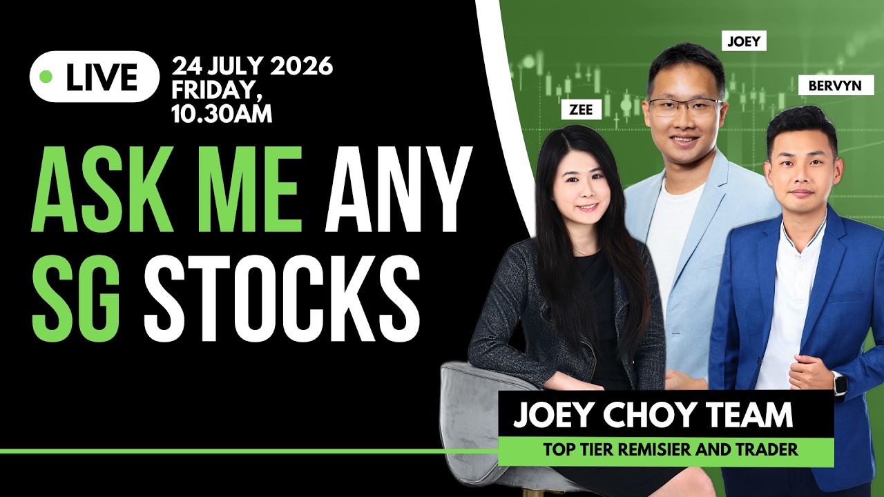 📊 LIVE SG Stock Analysis: Ask Me Any Stock | STI Trends & 1GT (Pro) in Action