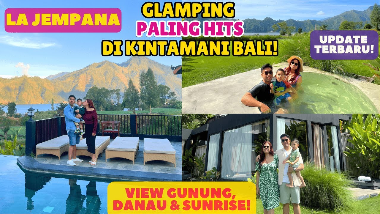 BERASA GLAMPING DI SWISS‼️ | LA JEMPANA DENGAN VIEW GUNUNG, DANAU DAN SUNRISE DI KINTAMANI BALI!