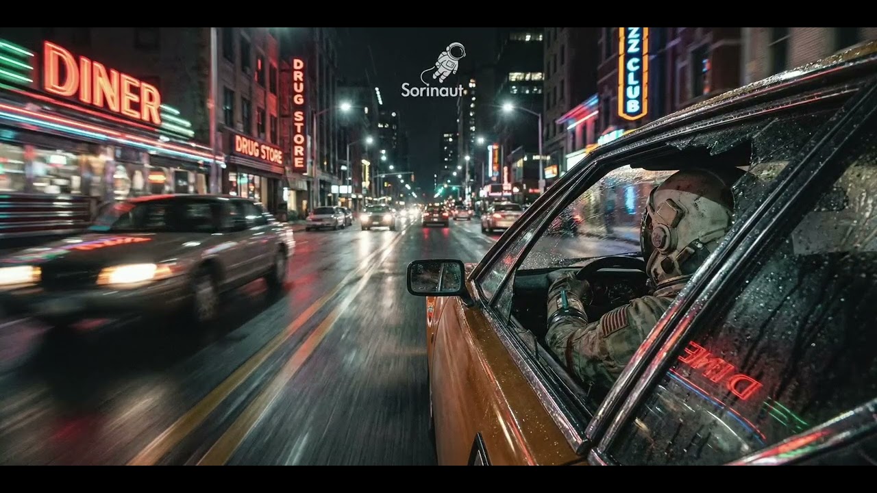 [Playlist] 무중력을 벗어나 지구의 밤거리를 질주하는 중 🏎️💨 | 심야 드라이브 신스웨이브