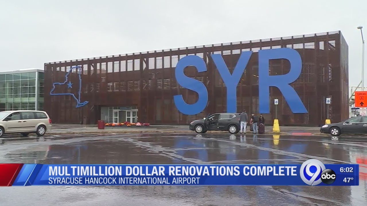 Syracuse Airport renovations complete