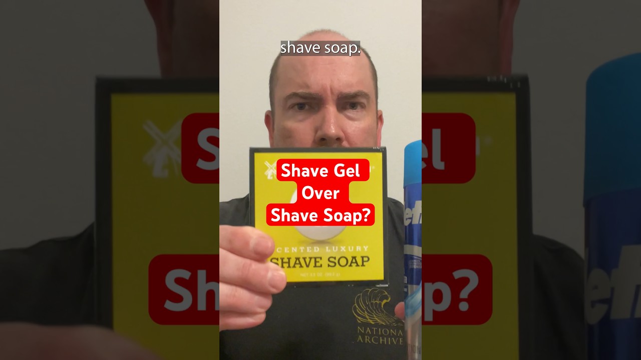 Shave Gel Over Shave Soap? - Only Time I Recommend It #shorts