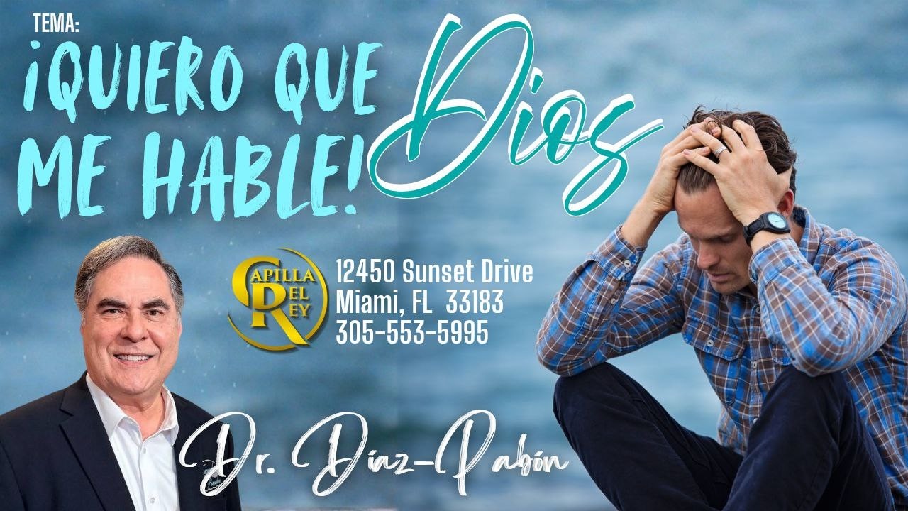 Quiero que me hable Dios - Pastor Díaz Pabón - Servicio Dominical Marzo 15/2026 11am