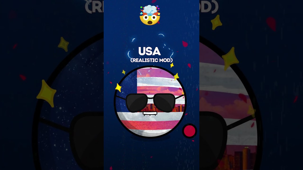 REALISTIC FLAG 🚩  #countryballs