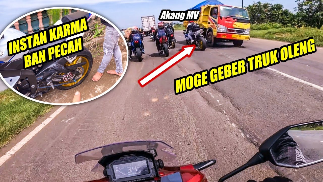 PERJALANAN TEAM SEMVACK TOURING KE MAJALENGKA-KUNINGAN GEBER TRUK OLENG
