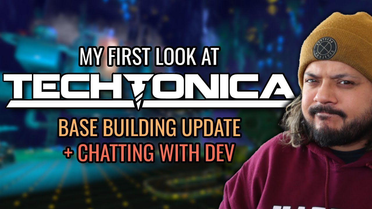 My first look at Techtonica and the HUGE Base Building update (+ chat with dev!)